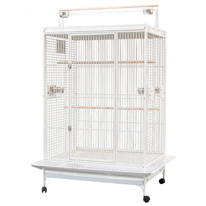 CWW Wholesale China Aviary Canary Outdoor Big Large Fancy Big Breeding Parrot Bird Cage With Galvanized Wire