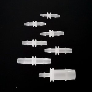 Oem & odm עמ '1/16 כדי 5/8 אינץ ישר מחבר צינור פלסטיק 2 דרך צינור barb מתאים אני סוג קופלר ישר