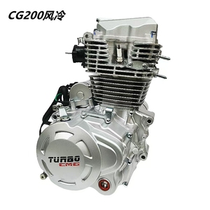 CG Tricycle 200CCエンジンアセンブリ新品4ストロークCDIイグニッションモーターエンジン1気筒キックスタートモデルCG200 - Product Image 4
