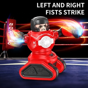 Robot de lucha de boxeo de plástico inteligente, juguetes, juego de batalla, Control remoto para 2 jugadores, Robot Rc - Product Image 5