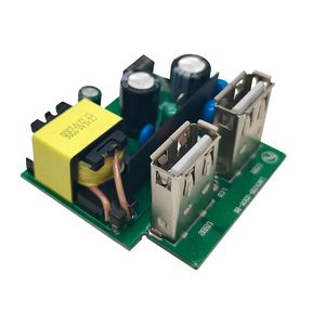 เครื่องชาร์จโทรศัพท์มือถือบอร์ด PCB 2.4a 3.1a USB โมดูลเต้าเสียบ PCBA - Product Image 4