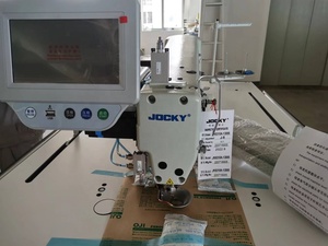 JOCKY JK8310A-13085-J автоматическая высокоскоростная безмасляная шаблон рельсовая швейная машина лазерное режущее устройство