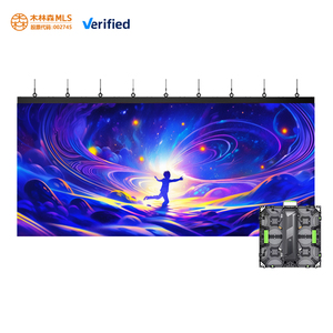 Tablero de visualización de pantalla LED a todo color grande MLS, pared de video digital interior para señal de bienvenida, modelo suministrado por agencia de publicidad - Product Image 1