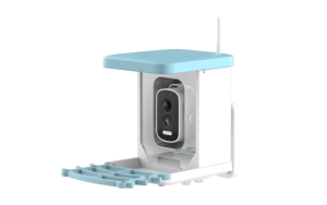 Máy cho ăn thông minh nhận dạng chim AI với video trực tiếp HD 1080P, kết nối WiFi 2.4G, sử dụng năng lượng mặt trời, dùng ngoài trời - Product Image 2