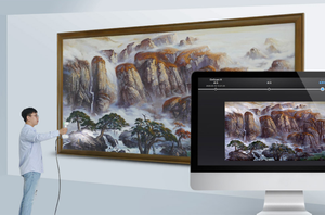 Tự chế Einscan-H2 mặt chân tay cơ thể con người Máy quét laser màu đỏ với chức năng quét màu - Product Image 2