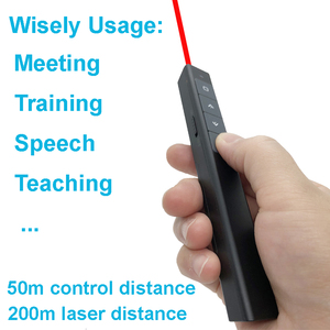 650nm penna Laser rossa presentatore Laser puntatore Beam Computer presentazione controllo presentatore laser Laserpointer Wireless Powerpoint - Product Image 5