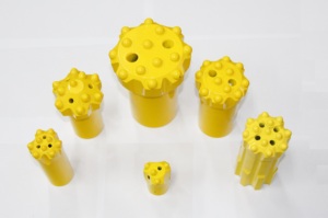 เครื่องเจาะรูกระดุมทังสเตนคาร์ไบด์ชิ้นส่วนเครื่องมือเครื่องเจาะอุโมงค์เหมืองแร่ - Product Image 3