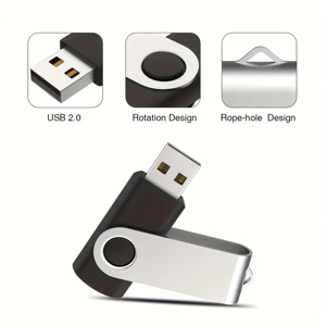 แฟลชไดรฟ์ USB 2.0 64MB-128GB เลือกได้ไดรฟ์ปากกาเมมโมรี่สติ๊กแบบหมุนได้ไดรฟ์เพนไดรฟ์สำหรับจัดเก็บข้อมูลการแชร์ไฟล์ - Product Image 3