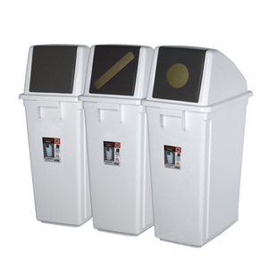 Eco friendly <span class=keywords><strong>garbage</strong></span> can dustbin <span class=keywords><strong>classify</strong></span> 3 compartments trash <span class=keywords><strong>bin</strong></span>