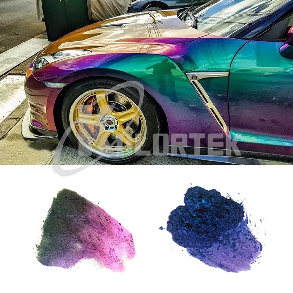 Jesteś tek pigmento pérola do camaleão do câmbio da cor especial para a pintura do carro