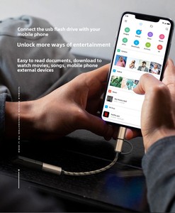 Nuovo Android USB lettore di schede adattatore cavo di tipo-C OTG convertitore con DC/AC materiale di uscita del PC connettore USB-C - Product Image 2