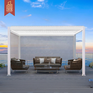 PERGOLA METAL OUTDOOR <strong>GAZEBO</strong> for GARDEN SUPPLIES,GARDEN <strong>LINE</strong> ALUMINIUM TUBE <strong>GAZEBO</strong> WITH METAL ROOF - Product Image 4