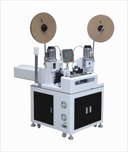 JBS06 tam otomatik çift kafa terminali sıkma makinesi hızlı hata algılama kablo üretimi için yerleşik arıza göstergesi - Product Image 1