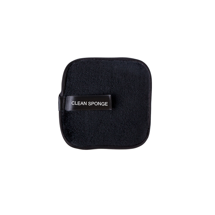 Flanelle Bord noir Carrés noirs