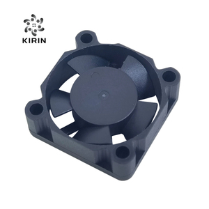 高流量低ノイズDCPWMファン30x3 0x 10mm 30mm3cmミニブラシレス軸流冷却ファンDC5V12Vブラックプラスチック自立型 - Product Image 4