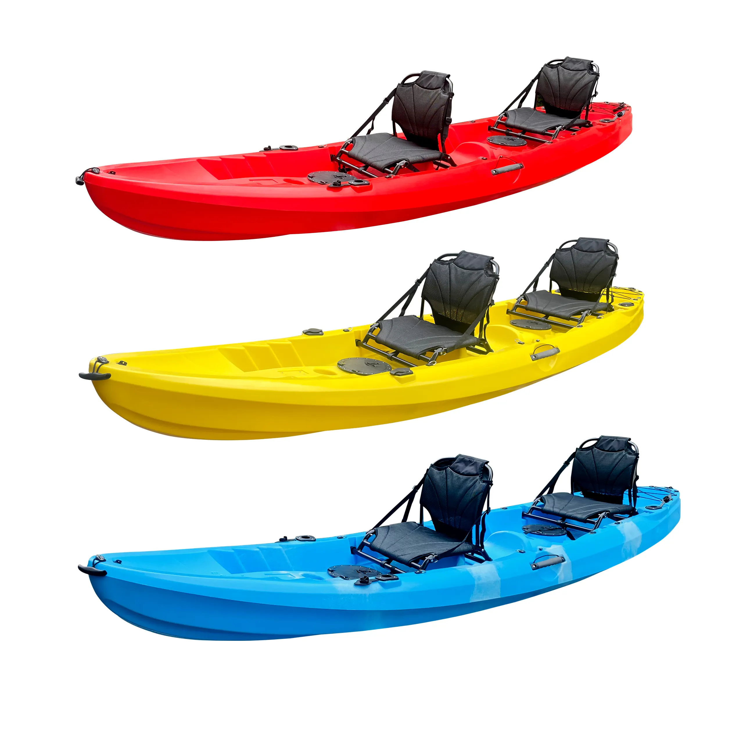 Tandem 2 CHỖ NGỒI Kayak 2 Người Kayak Cho Gia Đình Thuyền Ngồi Trên Đầu Kayak Đôi Người Câu Cá Xuồng Để Bán