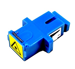 Adattatore per fibra ottica con otturatore automatico in plastica SC UPC/APC - Product Image 2