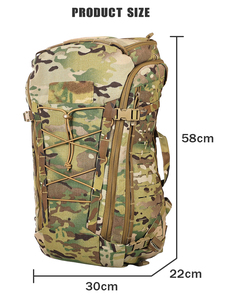 Zaino Tattico da Combattimento per Campeggio e Escursionismo, Borsa Mimetica Molle di Grande Capacità per Sport e Viaggi - Product Image 2