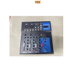 F Series 10 <strong>DSP</strong> Audio Mixer Mixing Console MP3 USB Sound Desk With LED <strong>Display</strong> and Clip Light - Product Image 1