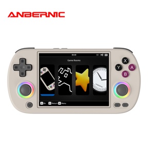 ANBERNIC RG40XXH taşınabilir 4 ''ekran Mini elde kullanılır oyun konsolu RGB aydınlatma Linux sistemi Video oynatıcı Trimui konsol oyunu oyna - Product Image 1