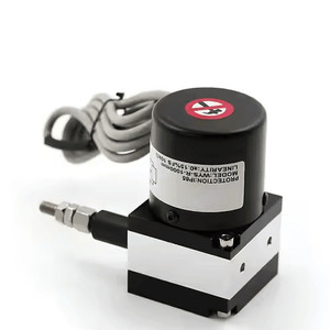 Potenciómetro lineal de cuerda de tracción de 0-1000mm, Sensor de desplazamiento de cable de extracción para medición de posición y movimiento, 2-mm - Product Image 1