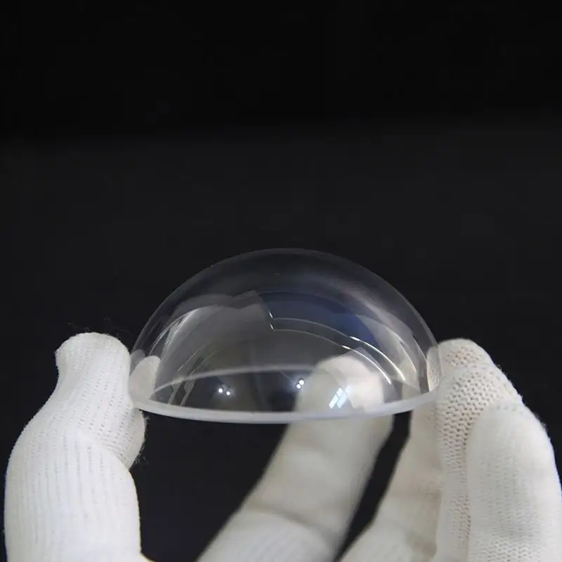 Lente a cupola ottica personalizzata Bk7 vetro zaffiro al quarzo su misura strumenti medici trasparenti piccola finestra Ppg vetro ottico