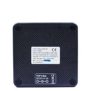 TVIP 4K HD BT Smart Set Top Box <strong>IPTV</strong> 605 SE Linux&amp;Android 7.0 Amlogic S905X 2.4/5G WIFI High Resolution Support