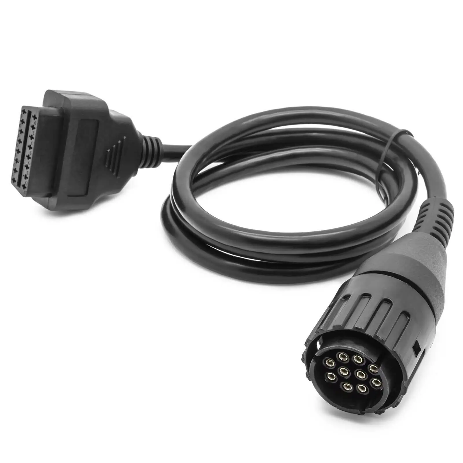 Cable adaptador de herramienta de diagnóstico de coche, Conector de 16 Pines, OBD2, OBDII, para BMW, Nissan, Toyota, OPel