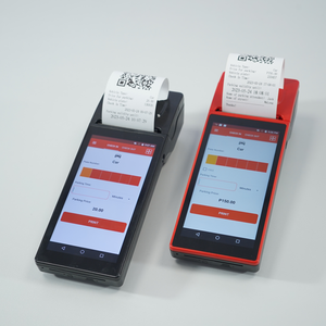 GOODCOM Terminal de pantalla táctil Pos Código Qr Dispositivo Android Sistemas Pos Máquina Pos de impresión de boletos de estacionamiento de mano - Product Image 1