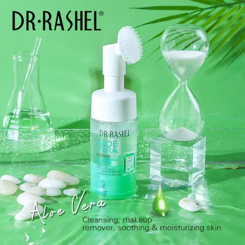 โรงงานโดยตรง DR.RASHEL Aloe Vera Cleansing Mousse 120Ml Make Up Remover