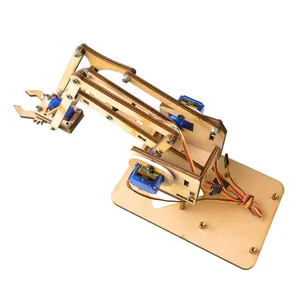 Benutzer definierte 4 DOF Acryl klaue für Arduino Maker DIY Kit Elektronische Komponenten Roboter Manipulator zum Lernen