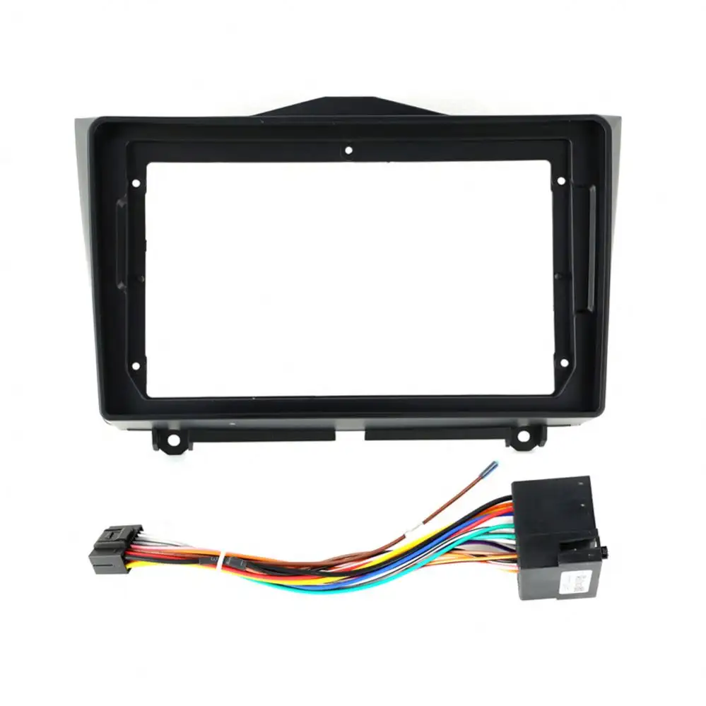 2 Din กรอบเครื่องเสียงติดรถยนต์,Android 9นิ้วสำหรับ2018-2019 Lada Granta DVD อะแดปเตอร์ Dash Trim Kits แผงหน้าปัด