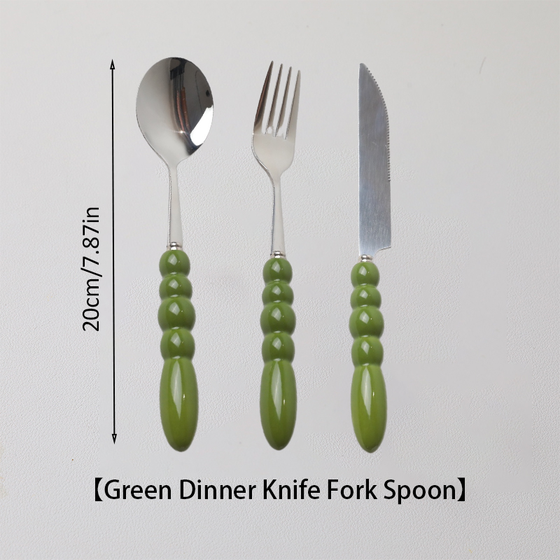 Green-3pcs/ensemble
