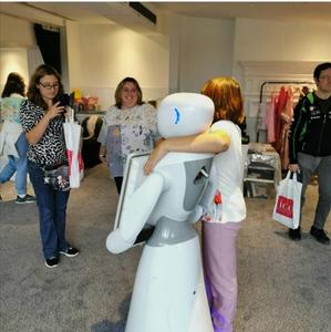 Amy Plus AI Humanoid Smart Service Robot für die Integration von Photo booth <span class=keywords><strong>Software</strong></span>