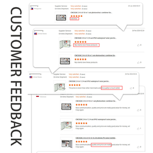 Cncsgk PV mảng <span class=keywords><strong>Combiner</strong></span> Box với 6 Chuỗi 6 trong 1 ra 6 cách 1000V IP65 DC panel năng lượng mặt trời <span class=keywords><strong>Combiner</strong></span> Box cho hệ thống quang điện - Product Image 5