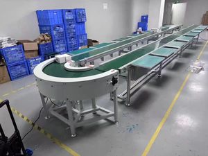 Flexible PU Belt Roller <strong>Conveyor</strong> Motor Express Warehouse <strong>Loading</strong> and <strong>Unloading</strong> <strong>Automatic</strong> Elevator <strong>Conveyor</strong> Machine - Product Image 6