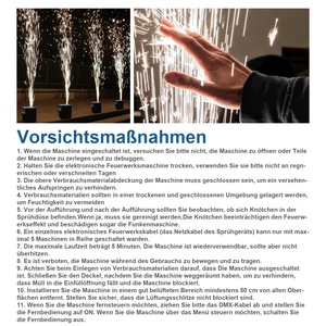 U'king không dây lạnh tia lửa Máy Thiết bị hiệu ứng tia lửa Máy DJ bên sân khấu pháo hoa lạnh Pyro máy - Product Image 6