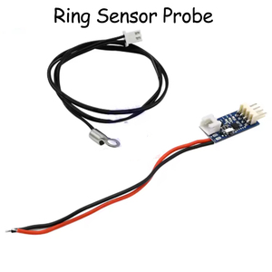 DC 5V/12V 4 cables PWM computadora CPU ventilador temperatura velocidad controlador módulo 40cm anillo/10cm punto temperatura Sensor sonda - Product Image 5
