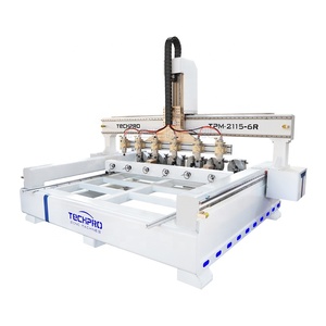 Precio de fábrica Multi Head Rotary Wood Cnc Router 4 Axis 3D Multi Spindle Cnc Carpintería para piernas - Product Image 2