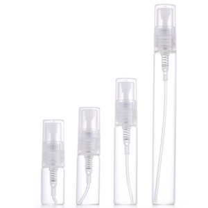 2ML 3ML 5ML 10ML詰め替え式噴霧器クリアミニ香水空の化粧品ボトルサンプルテストガラスバイアル - Product Image 1