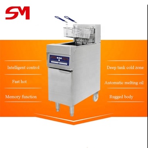 <strong>Excellent</strong> Vertical <strong>Computer</strong> Carrot Double Basket Electric Deep Fryer Machine Filters - Product Image 3