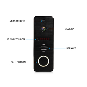 Sistema de intercomunicación inteligente con videoportero para control de acceso a apartamentos y timbre de puerta - Product Image 4