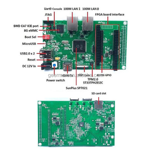 オリジナルBanana Pi F2S Cortex-A7プロセッサーXilinx Artix-7 XC7A100T、32 MByte QSPIフラッシュメモリBanana Pi BPI-F2S - Product Image 5