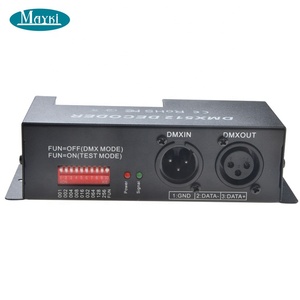 Tira de LED de 4 canales RGBW, decodificador DMX512 DMX 512, controlador y controlador LED de decodificación - Product Image 2