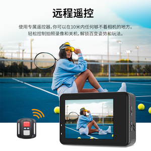 Q60AR 4K 30fpsリモコン付き費用対効果の高いデュアルスクリーンカメラは複数の言語をサポートします - Product Image 4