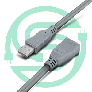 สาย USB 2.0 ส่วนต่อขยาย 5M ชายกับหญิง M F สายเคเบิลขยายสายเคเบิลข้อมูล - Product Image 3