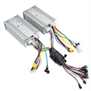 9 MOSFET 48 В 28A YUNLI контроллер скорости двигателя бесщеточный FOC синусоидальный контроллер для двухмоторного скутера - Product Image 4