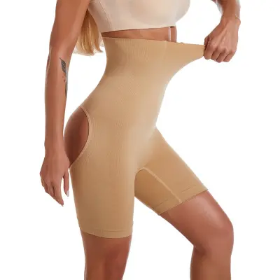 허리 트레이너 엉덩이 리프터 배 바디 셰이퍼 모델링 스트랩 슬리밍 벨트 교정 속옷 shapewear 당겨 팬티