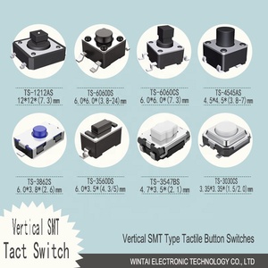 2024 Wintai-Tech TS-1212FD Tact Druckknopf schalter 12*12 Tact Switch für taktile PCB Board Push Button - Product Image 5