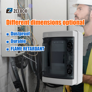 ZCEBOX 6 8 12-Wege-Verbrauchereinheit Elektrischer Mcb-Strom verteiler kasten Elektrischer Verteiler kasten